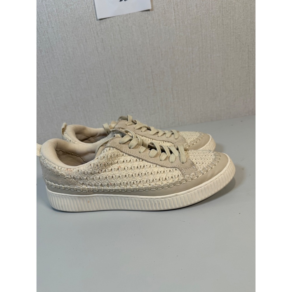Dolce Vita‎ Nicona Women's Fashion Sneakers Sandstone Knit Size 9.5
